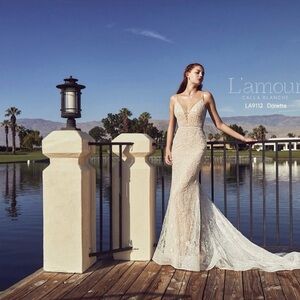 L’Amour Calla Blanche Doretta Wedding Gown